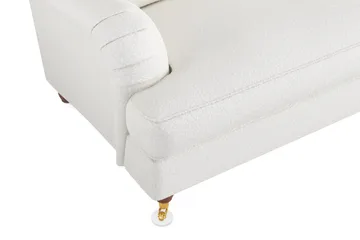 Howard Lyx 4-sits Soffa i Bouclé - Vit - Möbler - Soffa - Howardsoffor