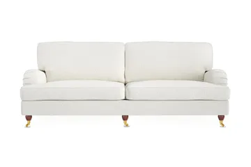 Howard Lyx 4-sits Soffa i Bouclé - Vit - Möbler - Soffa - Howardsoffor