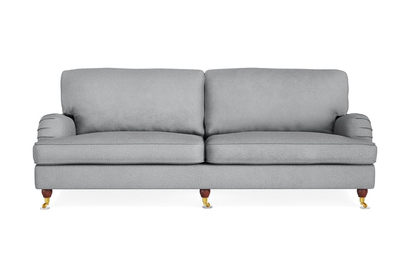 Howard Lyx 4-sits Tygsoffa - Ljusgrå - Möbler - Soffa - Howardsoffor