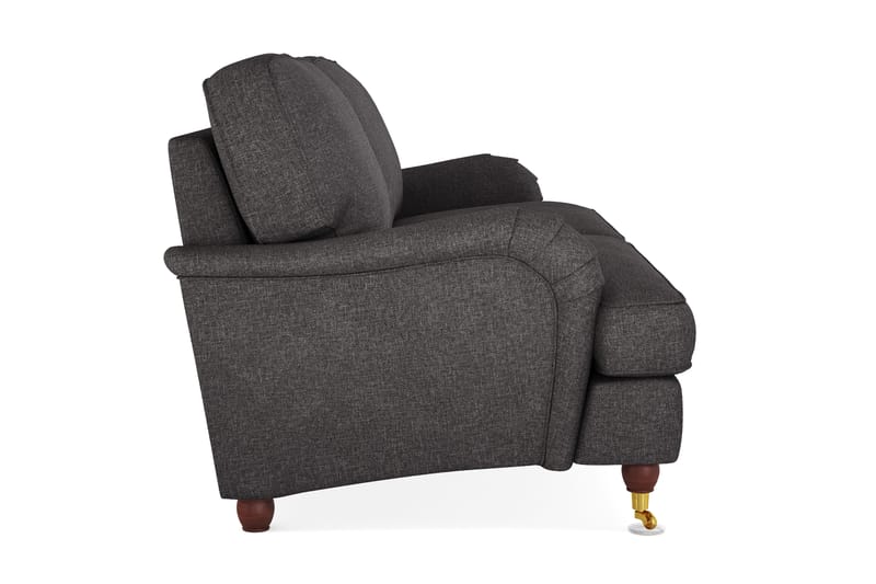 Howard Lyx 4-sits Tygsoffa - Mörkgrå - Möbler - Soffa - Howardsoffor
