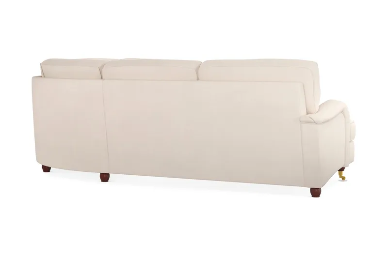 Howard Lyx 6-sits Högervänd L-formad Hörnsoffa i Manchester - Beige - Möbler - Soffa - Howardsoffor