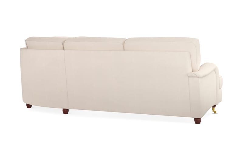 Howard Lyx 6-sits Högervänd L-formad Hörnsoffa i Manchester - Beige - Möbler - Soffa - Howardsoffor