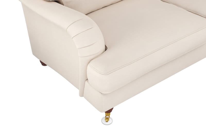 Howard Lyx 6-sits Högervänd L-formad Hörnsoffa i Manchester - Beige - Möbler - Soffa - Howardsoffor