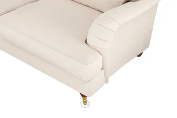 Howard Lyx 6-sits Vänstervänd L-formad Hörnsoffa i Manchester - Beige - Möbler - Soffa - Howardsoffor