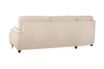 Howard Lyx 6-sits Vänstervänd L-formad Hörnsoffa i Tyg - Beige - Möbler - Soffa - Howardsoffor