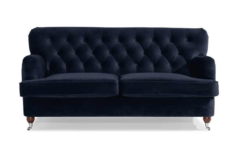 Howard Riviera 2-sits Sammetssoffa - Blå - Möbler - Soffa - Howardsoffor