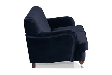 Howard Riviera 2-sits Sammetssoffa - Blå - Möbler - Soffa - Howardsoffor