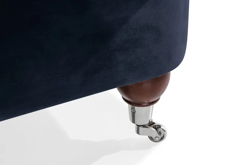 Howard Riviera 2-sits Sammetssoffa - Blå - Möbler - Soffa - Howardsoffor