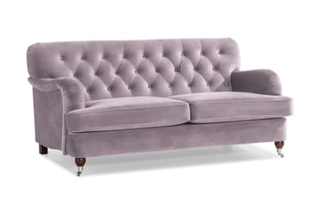 Howard Riviera 2-sits Sammetssoffa - Lila - Möbler - Soffa - Howardsoffor