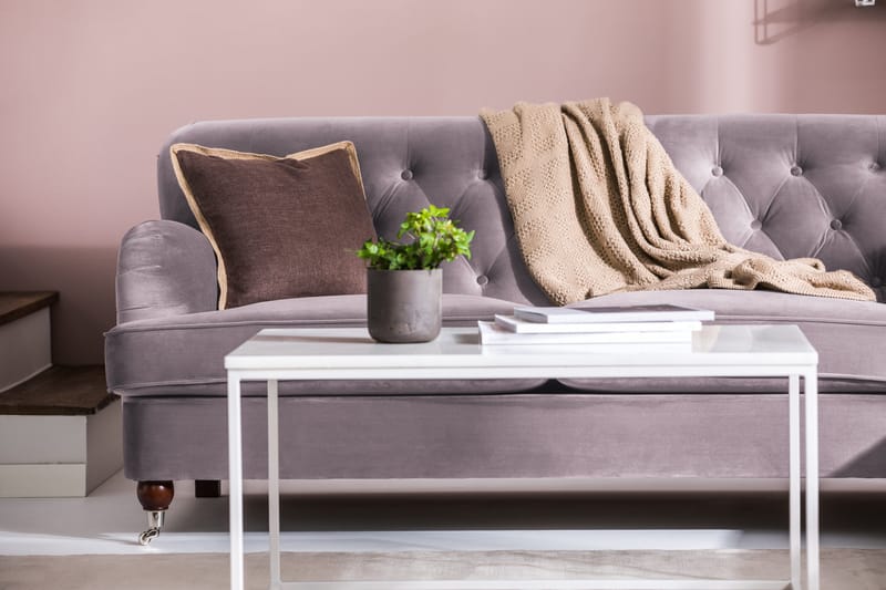 Howard Riviera 2-sits Sammetssoffa - Lila - Möbler - Soffa - Howardsoffor