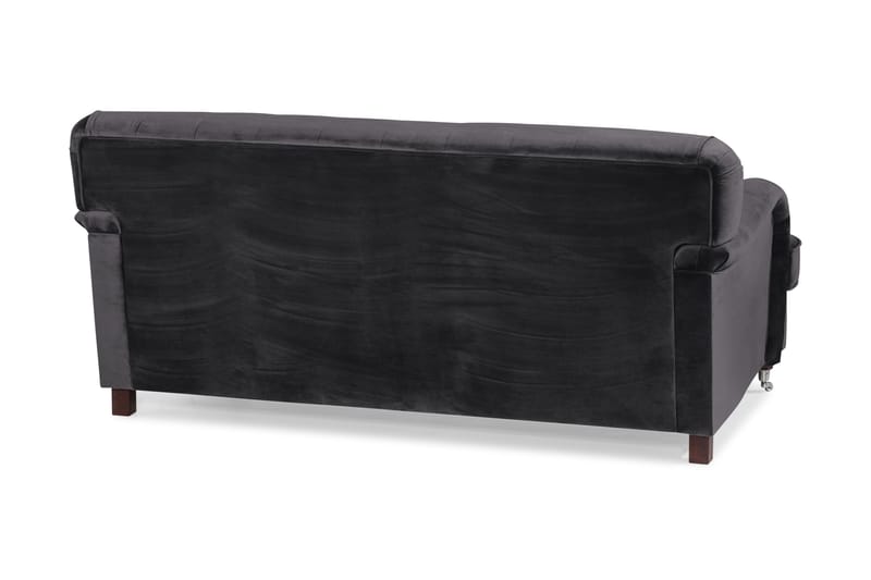 Howard Riviera 2-sits Sammetssoffa - Mörkgrå - Möbler - Soffa - Howardsoffor