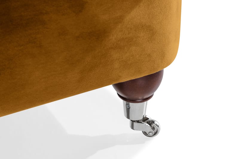 Howard Riviera 2-sits Sammetssoffa - Mörkgul - Möbler - Soffa - Howardsoffor