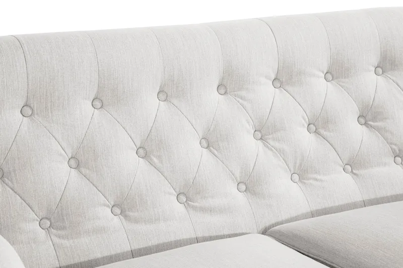 Howard Riviera 2-sits Tygsoffa - Ljusgrå - Möbler - Soffa - Howardsoffor