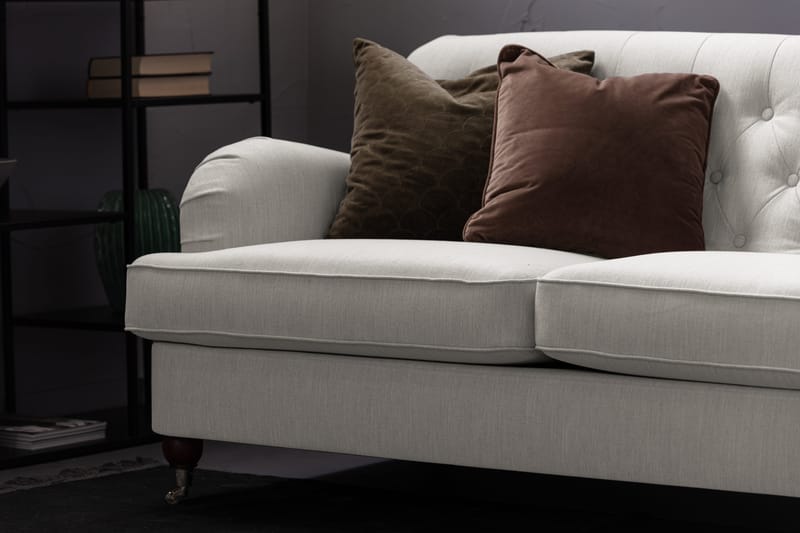 Howard Riviera 2-sits Tygsoffa - Ljusgrå - Möbler - Soffa - Howardsoffor