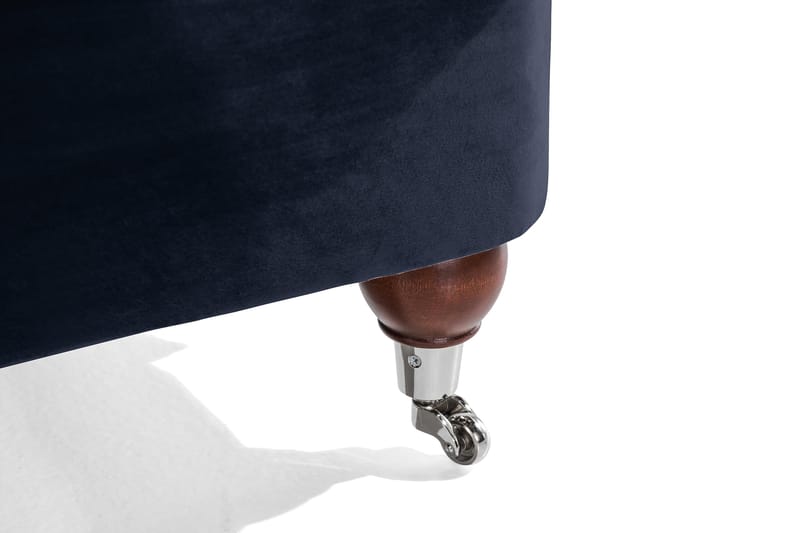 Howard Riviera 3-sits Sammetssoffa - Blå - Möbler - Soffa - Howardsoffor