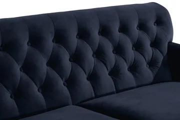 Howard Riviera 3-sits Sammetssoffa - Blå - Möbler - Soffa - Howardsoffor