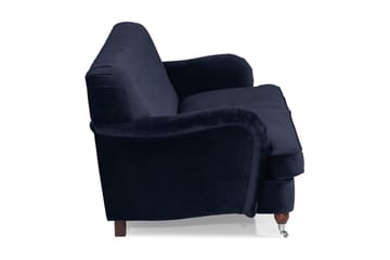 Howard Riviera 3-sits Sammetssoffa - Blå - Möbler - Soffa - Howardsoffor