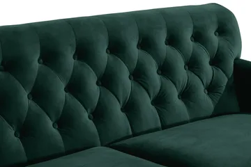 Howard Riviera 3-sits Sammetssoffa - Grön - Möbler - Soffa - Howardsoffor
