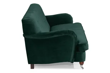 Howard Riviera 3-sits Sammetssoffa - Grön - Möbler - Soffa - Howardsoffor