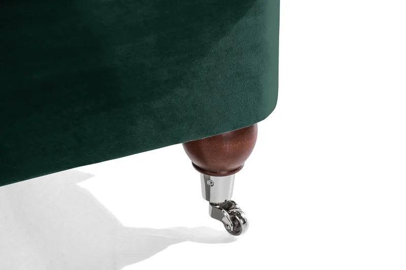 Howard Riviera 3-sits Sammetssoffa - Grön - Möbler - Soffa - Howardsoffor