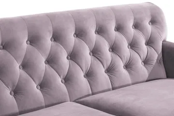Howard Riviera 3-sits Sammetssoffa - Lila - Möbler - Soffa - Howardsoffor