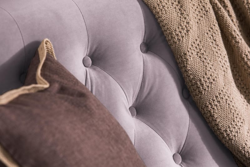 Howard Riviera 3-sits Sammetssoffa - Lila - Möbler - Soffa - Howardsoffor