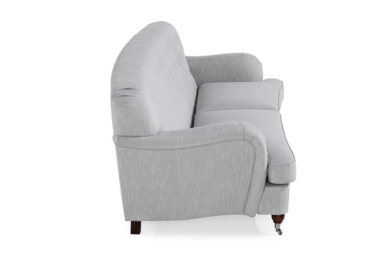 Howard Riviera 3-sits Svängd Tygsoffa - Grå - Möbler - Soffa - Howardsoffor