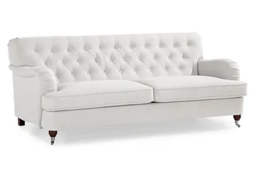 Howard Riviera 3-sits Tygsoffa - Ljusgrå - Möbler - Soffa - Howardsoffor