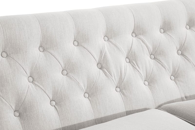 Howard Riviera 3-sits Tygsoffa - Ljusgrå - Möbler - Soffa - Howardsoffor