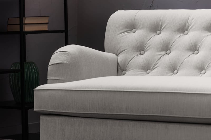 Howard Riviera 3-sits Tygsoffa - Ljusgrå - Möbler - Soffa - Howardsoffor