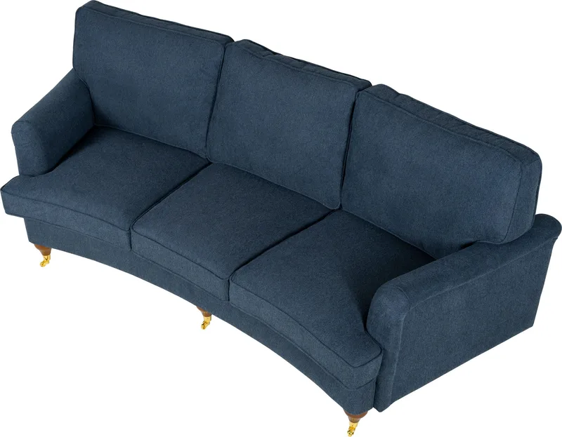 Howard Watford Deluxe 3-sits soffa - Mörkblå - Mörkblå - Möbler - Soffa - Howardsoffor