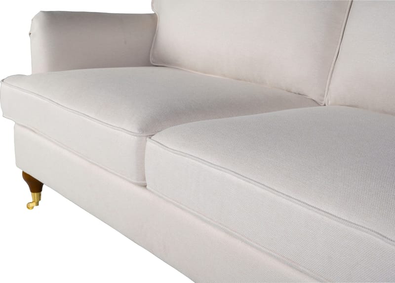 Howard Watford Deluxe soffa 2-sits - Beige tyg - Beige - Möbler - Soffa - Howardsoffor