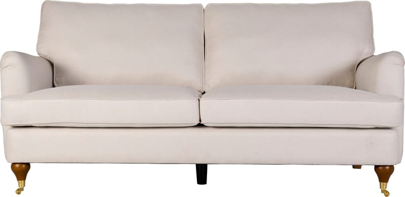 Howard Watford Deluxe soffa 2-sits - Beige tyg - Beige - Möbler - Soffa - Howardsoffor