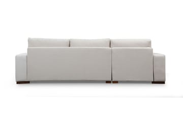 Huelva Högervänd L-formad Divansoffa med Schäslong 270 cm i Tyg - Benvit - Möbler - Soffa - Divansoffor & schäslongsoffa