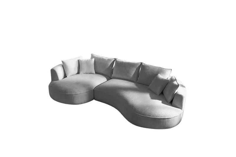 Hungirr Soffa med Divan 4-sits, Grå