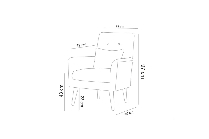 Hunterville Soffgrupp - Grå - Möbler - Soffa - Soffgrupp