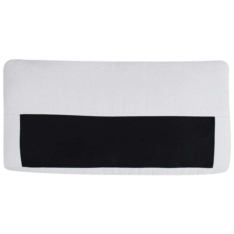 Idre 3-sits Soffa i Tyg med Metallben - Vit|Svart - Möbler - Soffa - 3 sits soffa