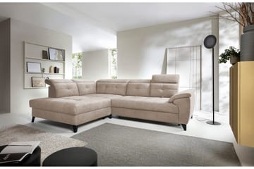 Inferne 5-sits Soffa med Schäslong - Beige - Möbler - Soffa - Divansoffor & schäslongsoffa