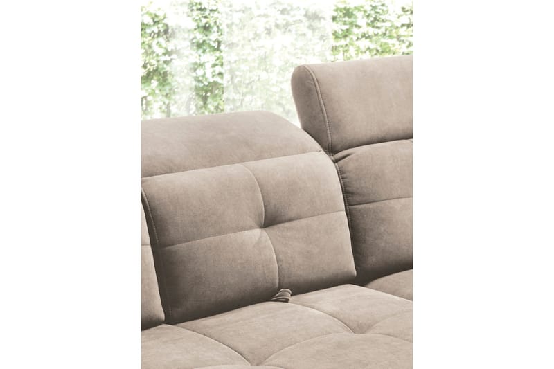 Inferne 5-sits Soffa med Schäslong - Beige - Möbler - Soffa - Divansoffor & schäslongsoffa