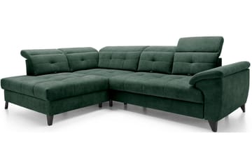 Inferne 5-sits Soffa med Schäslong - Mörkgrön - Möbler - Soffa - Divansoffor & schäslongsoffa