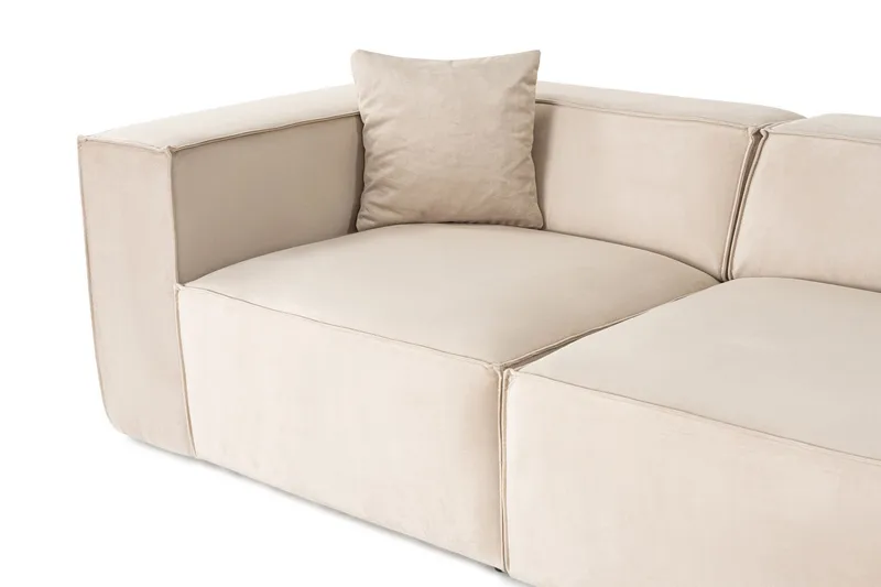 Kaolins Soffa 3-sits - Cream - Möbler - Soffa - Modulsoffor - Komplett modulsoffa