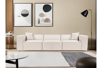 Kaolins Soffa 3-sits - Ljusbrun - Möbler - Soffa - Modulsoffor - Komplett modulsoffa