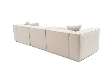 Kaolins Soffa 3-sits - Ljusbrun - Möbler - Soffa - Modulsoffor - Komplett modulsoffa