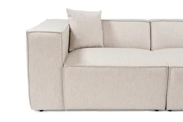 Kaolins Soffa 3-sits - Ljusbrun - Möbler - Soffa - Modulsoffor - Komplett modulsoffa