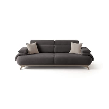 Kelnor 3-sits Soffa 246x81x97 cm - Antracit - Möbler - Soffa - 3 sits soffa