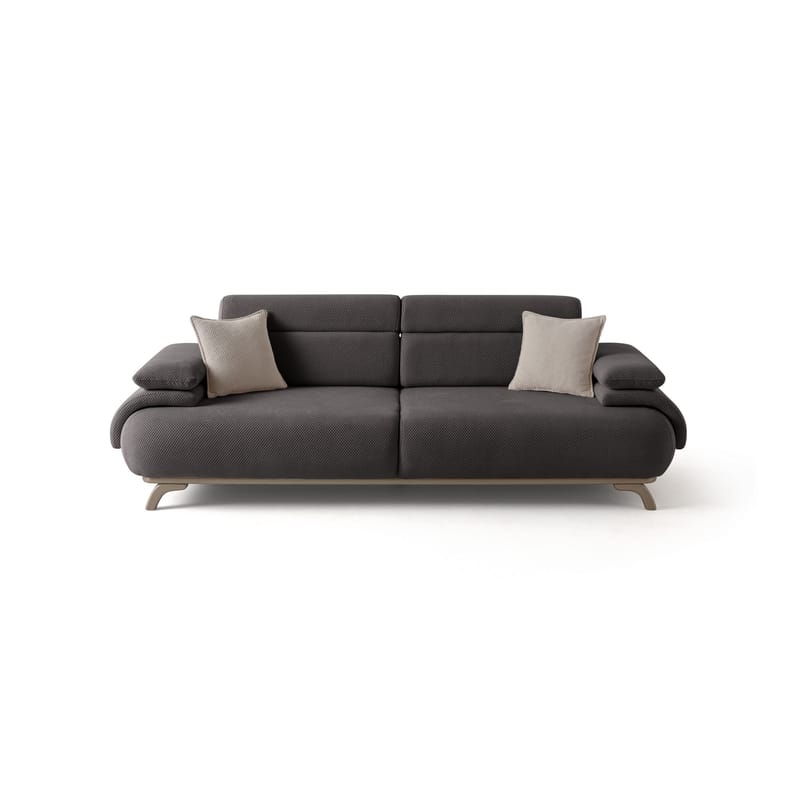 Kelnor 3-sits Soffa 246x81x97 cm - Antracit - Möbler - Soffa - 3 sits soffa