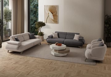 Kelnor 3-sits Soffa 246x81x97 cm - Antracit - Möbler - Soffa - 3 sits soffa