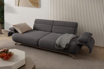Kelnor 3-sits Soffa 246x81x97 cm - Antracit - Möbler - Soffa - 3 sits soffa