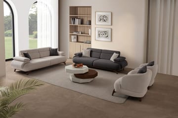 Kelnor 3-sits Soffa 246x81x97 cm - Antracit - Möbler - Soffa - 3 sits soffa