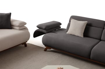 Kelnor 3-sits Soffa 246x81x97 cm - Antracit - Möbler - Soffa - 3 sits soffa